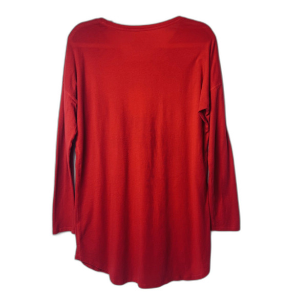 Victoria’s Secret PINK Holiday Pajama Top – “Dear Santa I Can Explain” – Size S - Picture 2 of 5